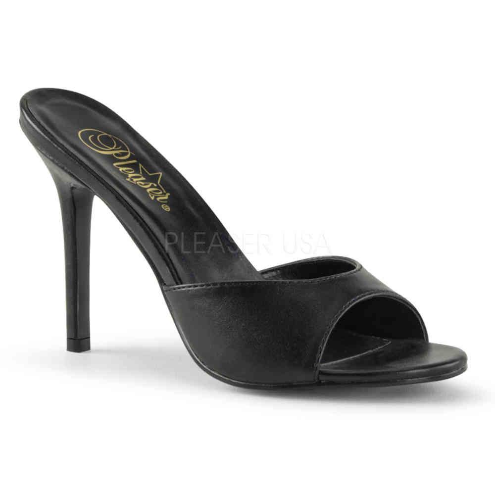 Pleaser - CLASSIQUE01 Mules à talon - Noir Product image